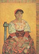 Vincent Van Gogh Italian Woman (nn04) Spain oil painting artist
